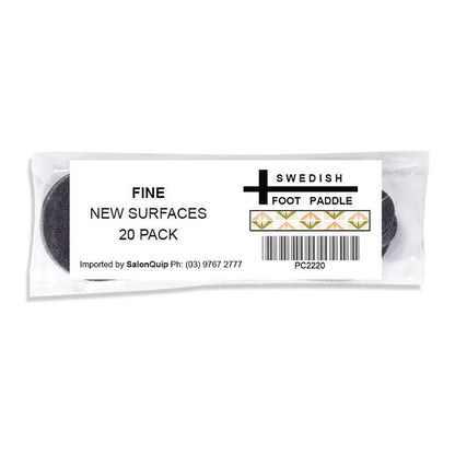 Replacement Pedi Pads 20 Pack (For Swedish Paddle) | 3 Grits