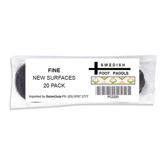 Replacement Pedi Pads 20 Pack (For Swedish Paddle) | 3 Grits