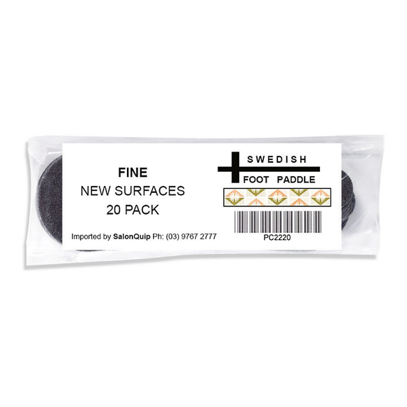 Fine Replacement Pedi Pads - 20pk