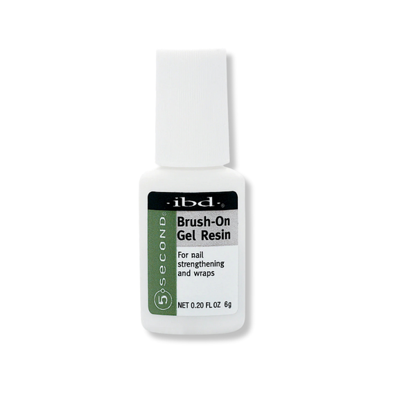 IBD 5sec Brush-On Gel Resin 6g | Fast-Acting Adhesive for Nail Enhancements