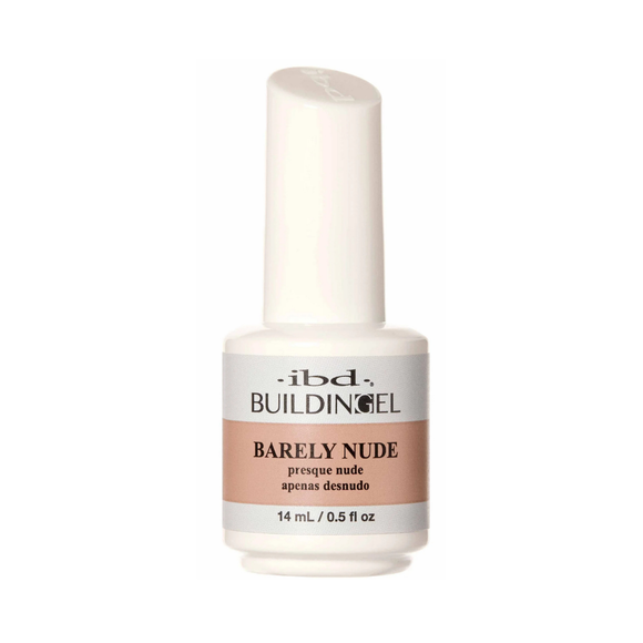 IBD Builder Gel Bottle Barely Nude - 14ml