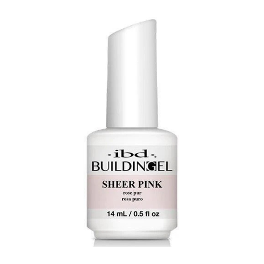 IBD Builder Gel Bottle Sheer Pink - 14ml
