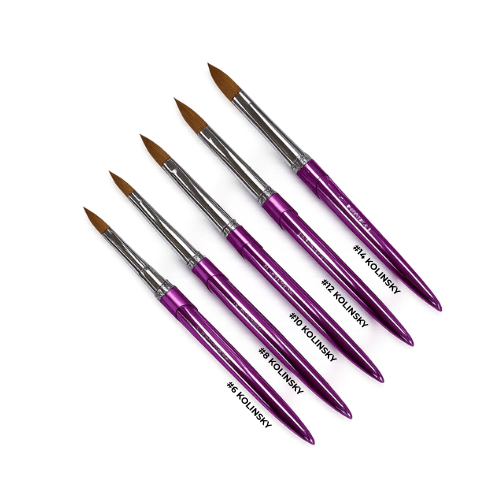Synergy Acrylic Nail Brush - Assorted Sizes