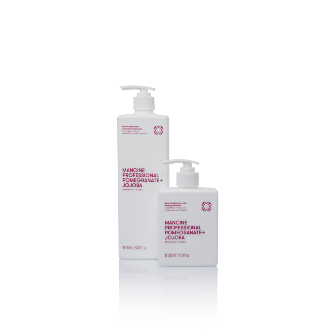 Mancine Pomegranate & Jojoba Lotion 300ml/1L | Hand and Body Lotion