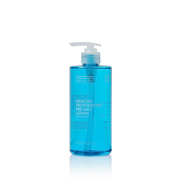 Mancine Professional Pre Wax Lotion 500ml | Skin Prep with Jasmine & Chamomile