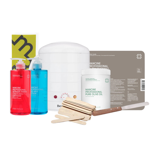 Mancine Student Wax Kit | Complete Starter Waxing Set