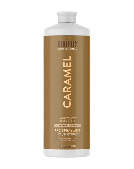Mine Tan Caramel Tanning Mist - 1L | Classic Golden Express Tan