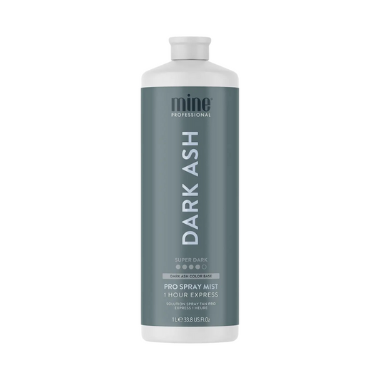 Mine Tan Dark Ash Pro Spray Mist 1L | Cool Dark Tan