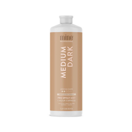 Mine Tan Medium Dark Tanning Mist 1L | Professional Spray Tan