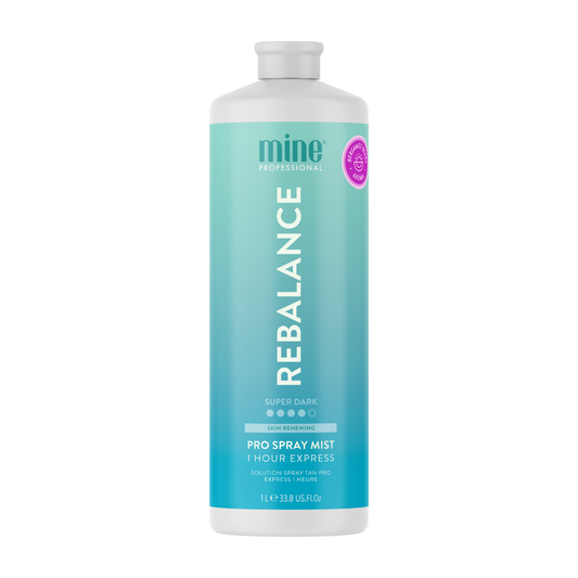 Mine Tan Rebalance Pro Tanning Mist 1L | Super Dark Hydrating Tan
