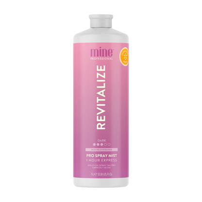 Mine Tan Revitalize Pro Tanning Mist 1L | Mood-Invigorating Tan