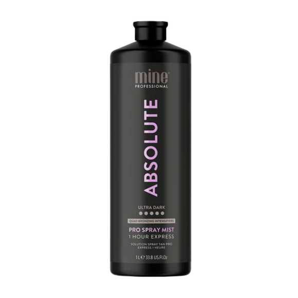 Mine Tan Absolute Tanning Mist - 1L | Ultra Dark Quad Bronzing Tan