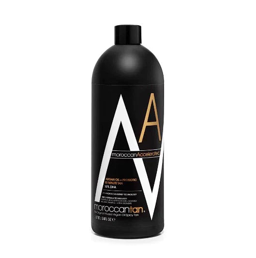 Moroccan Tan Accelerated Tanning Mist 1L | 30-Min Express Tan (16% DHA)