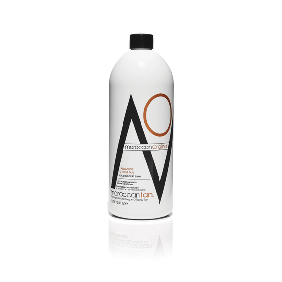 Moroccan Tan Original 2hr 10% DHA Tanning Mist 1L – Green-Based Formula for Natural to Medium Tan