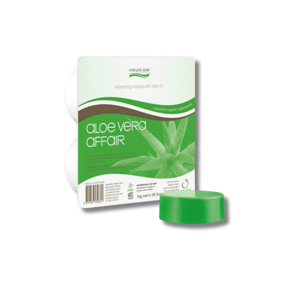Natural Look Aloe Vera Hot Wax 1kg