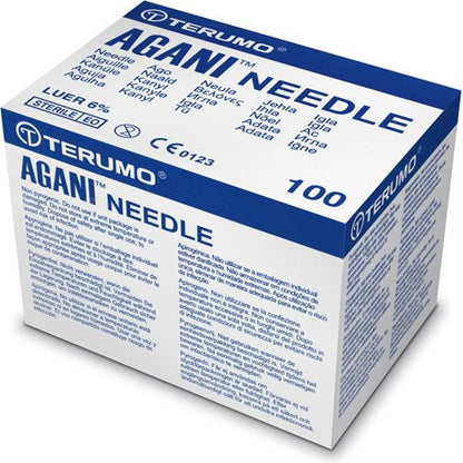 Hypodermic Needles 25G x 16mm Box of 100 (Orange)