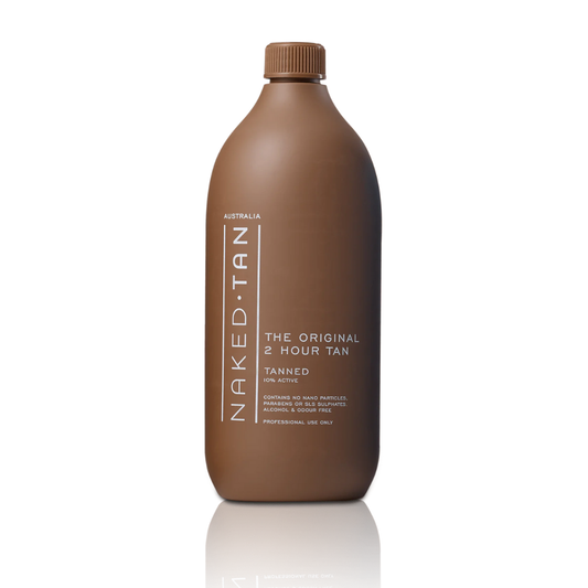 Naked Tan Tanned Tanning Mist - 1L | 10% DHA Golden Glow Spray Tan