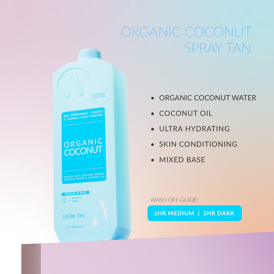 Azure Tan Organic Coconut - 1L