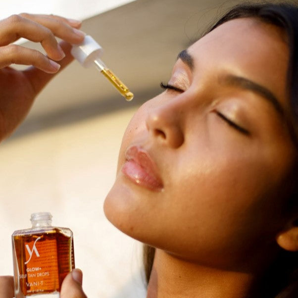 Vani-T Glow & Self Tan Drops Custom Tanning Booster - 30ml
