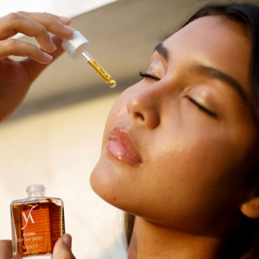 Vani-T Glow & Self Tan Drops Custom Tanning Booster - 30ml