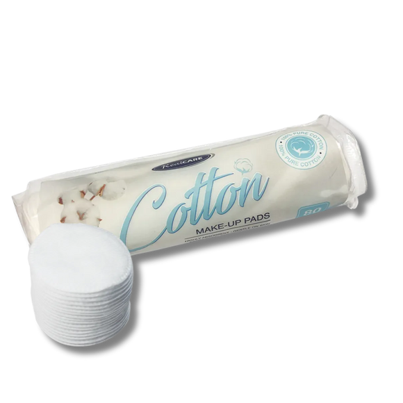Real Care Cotton Rounds - 80pk