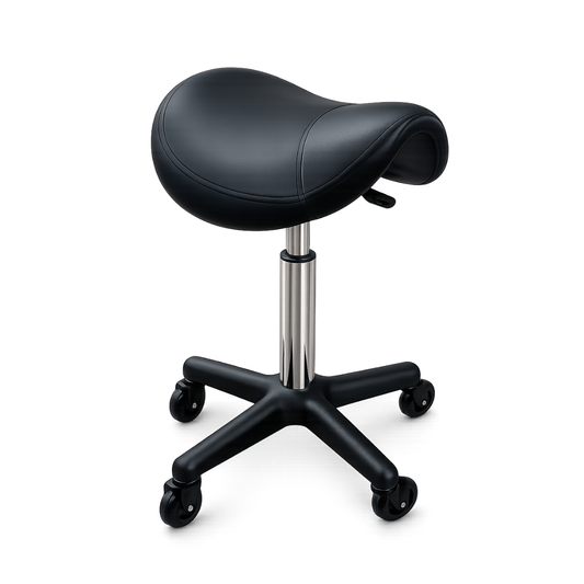 Synergy Saddle Stool | Black