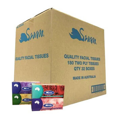 Facial Tissues 2Ply | 180 Sheets Box