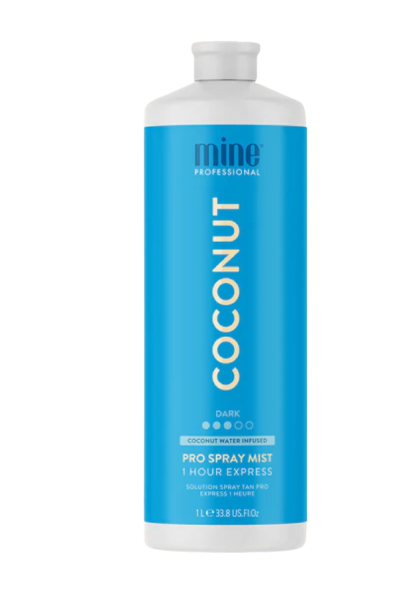 Mine Tan Coconut Tanning Mist - 1L | Hydrating Pro Spray Tan