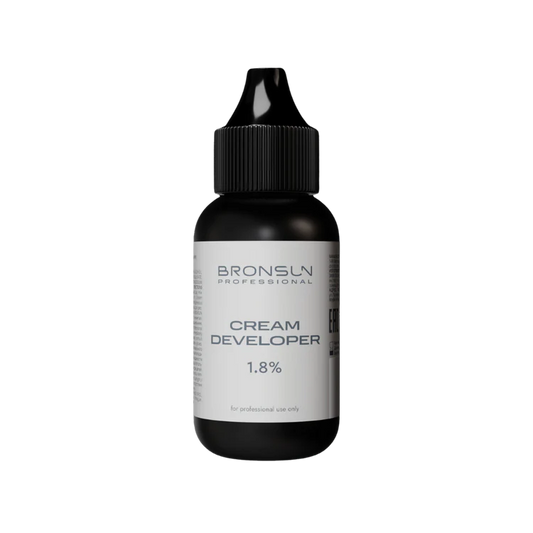 Bronsun Milk Cream Developer 1.8% 30ml | For Professional Use with Bronsun Dyes
