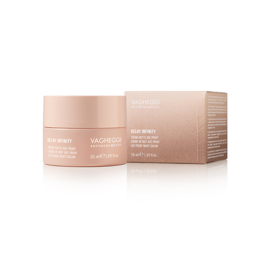 Vaghegoi Delay Infinity product packaging on a white background