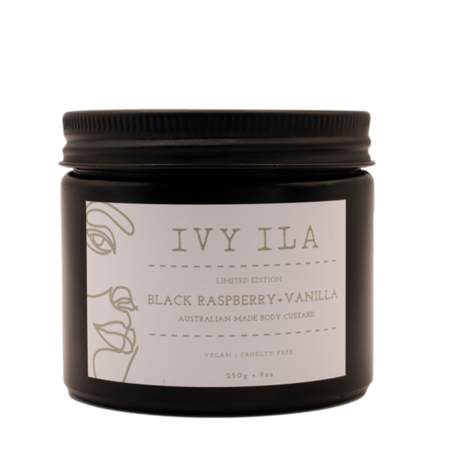 IVY ILA - Body Custard: Black Raspberry 250g (Original Packaging)