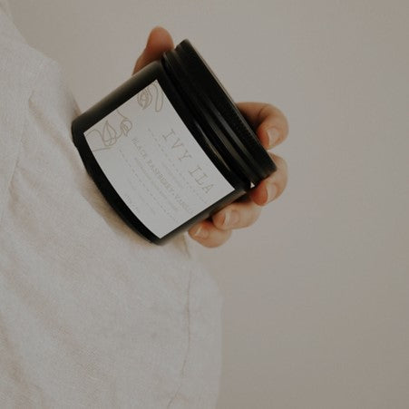 IVY ILA - Body Custard: Black Raspberry 250g (Original Packaging)