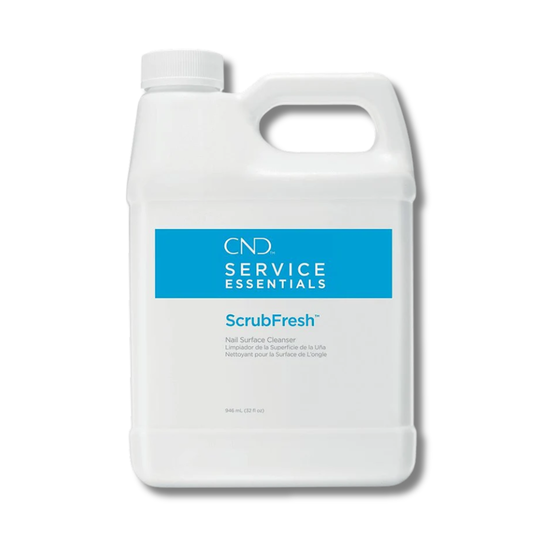 bottle of cnd scrub fresh in 946ml