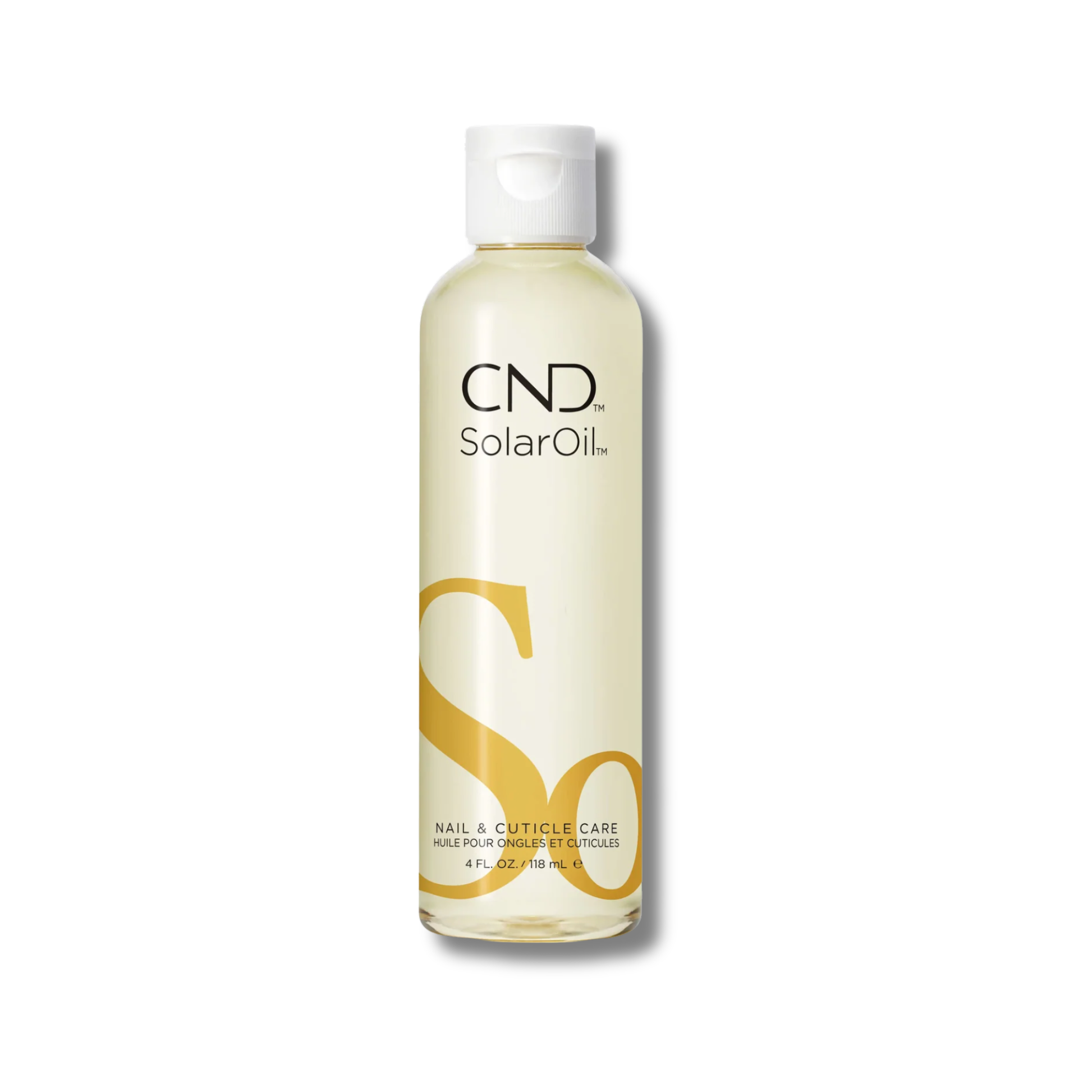 bottle of cnd solar oil 118ml