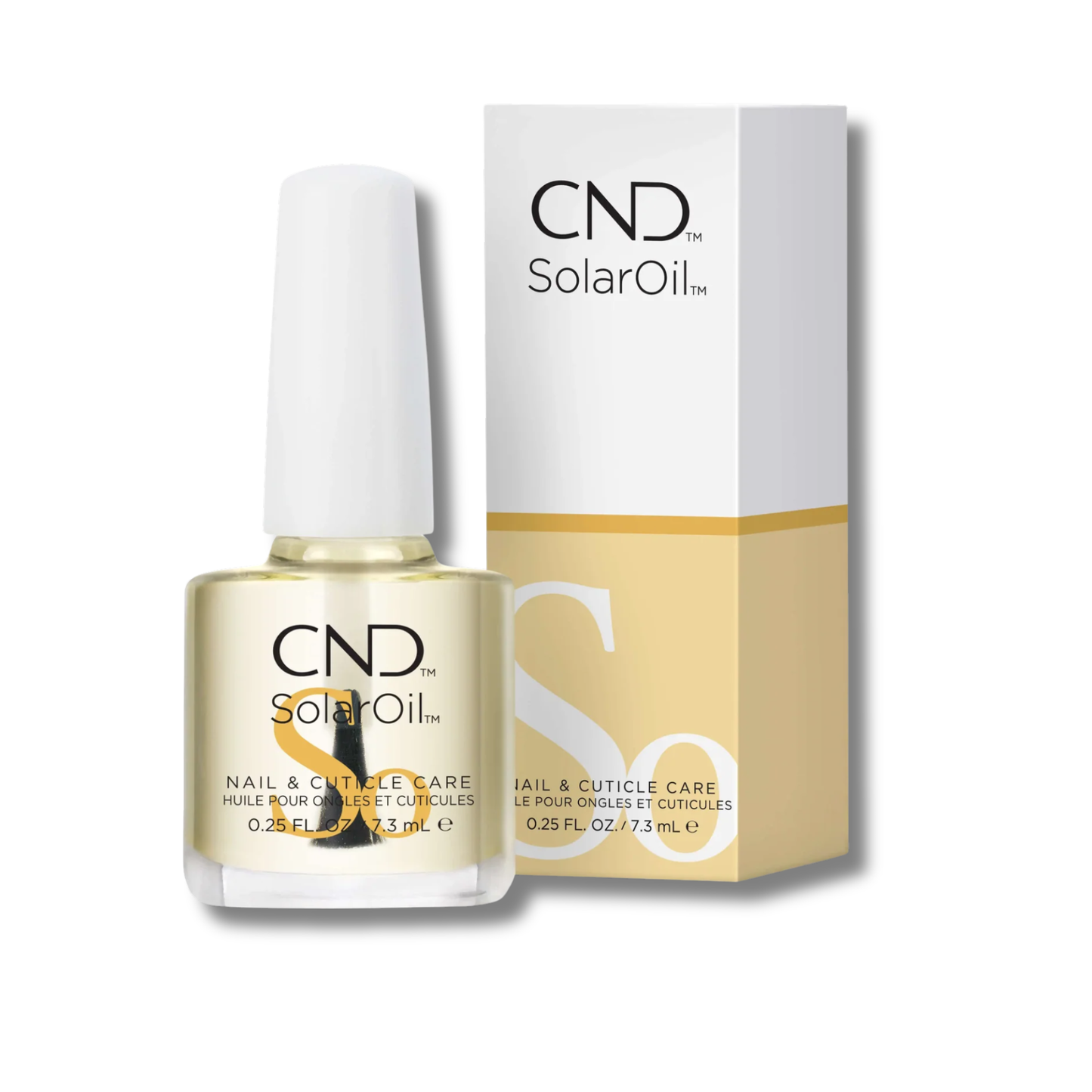 bottle of cnd solar oil