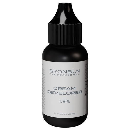 Bronsun Milk Cream Developer 1.8% 30ml | For Professional Use with Bronsun Dyes