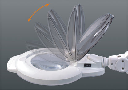 Opal 252 LED Mag Lamp with Clamp | 5x & 8x Magnification