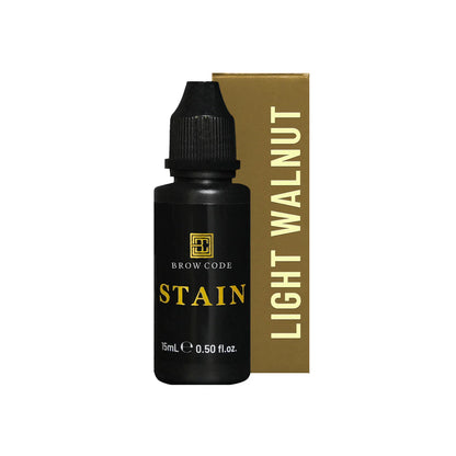 Brow Code Stain Hybrid Brow Dye 15ml | 10 Shades