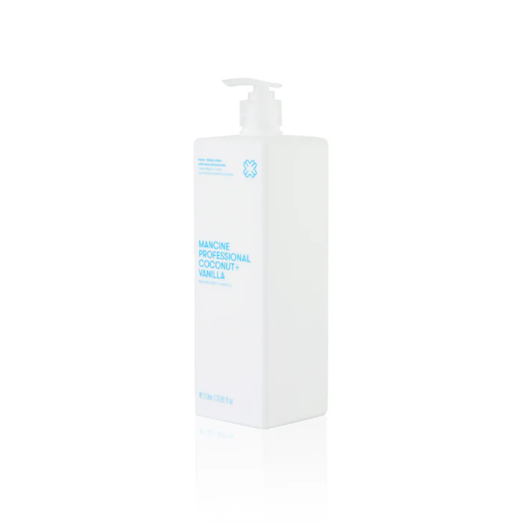 Mancine Coconut & Vanilla Lotion 1L – Hand and Body Lotion