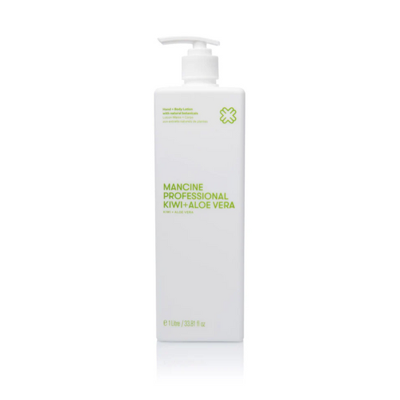 Mancine Kiwi & Aloe Lotion 1L – Hand and Body Lotion