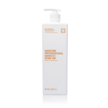 Mancine Mango & Rosehip Lotion 1L | Hand and Body Lotion