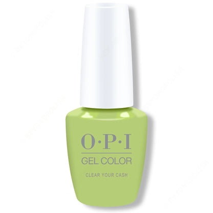 OPI Gelcolor Clear Your Cash 15ml