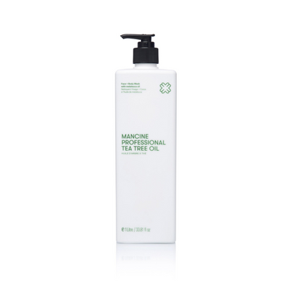 Mancine Tea Tree Hand & Body Wash – 300ml & 1L