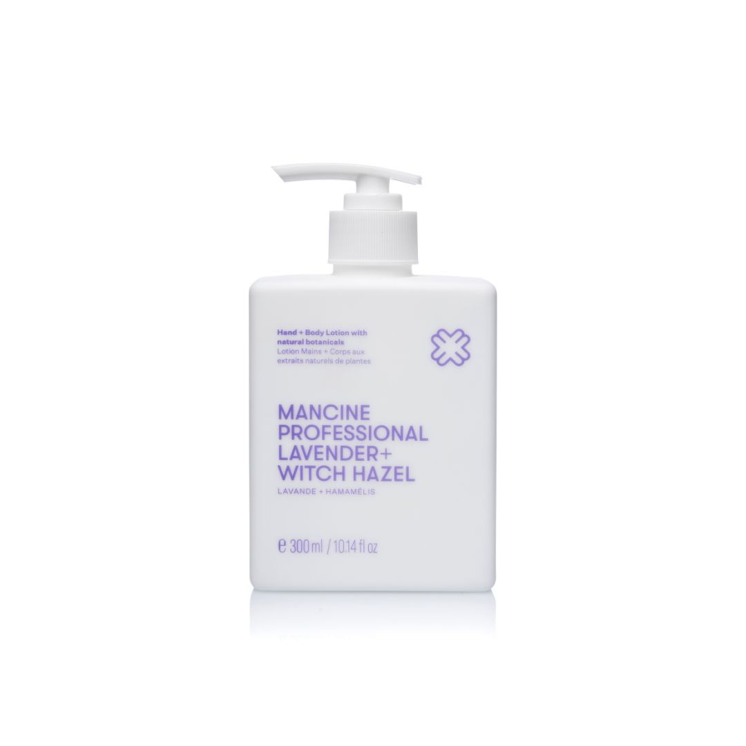 Mancine Lavender & Witch-Hazel Lotion 300ml/1L | Hand and Body Lotion