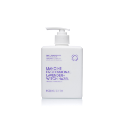 Mancine Lavender & Witch-Hazel Lotion 300ml/1L | Hand and Body Lotion