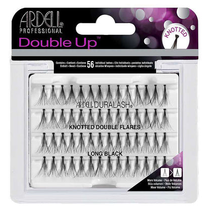 Ardell Double Up Knotted Flares Black