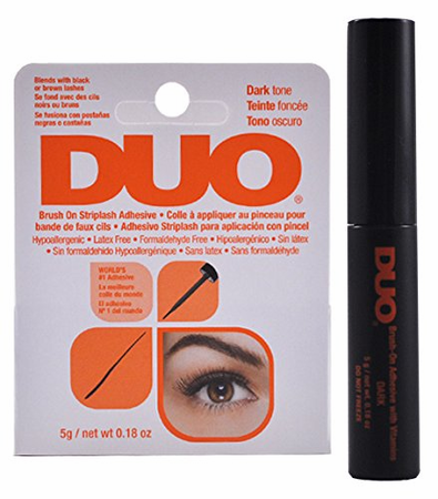 DUO Brush-On Strip Lash Adhesive 5g | Clear & Dark