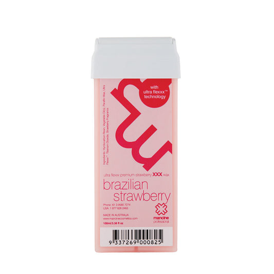 Mancine Ultra Flexxx Brazilian Strawberry Wax Cartridge - 100ml