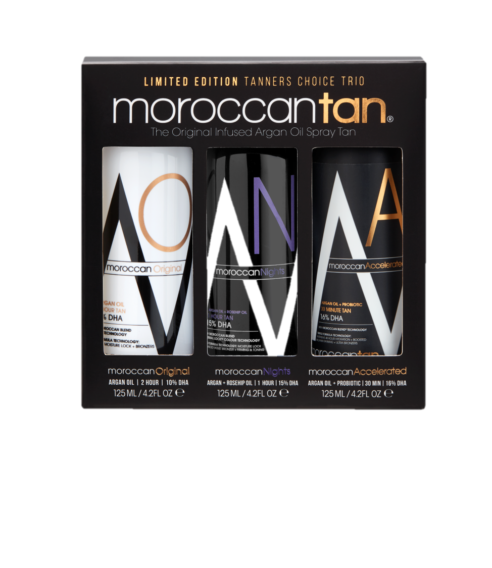 Moroccan Tan Tanners Choice Trio Sample Pack 125ml x3