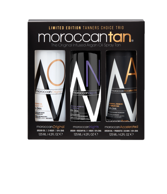 Moroccan Tan Tanners Choice Trio Sample Pack – 3 x 125ml